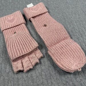 Kate Spade Wool Blend Convertible Gloves